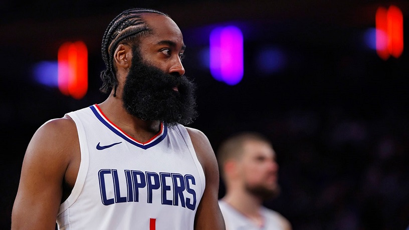 Los problemas de James Harden tras su transferencia a Los Angeles Clippers